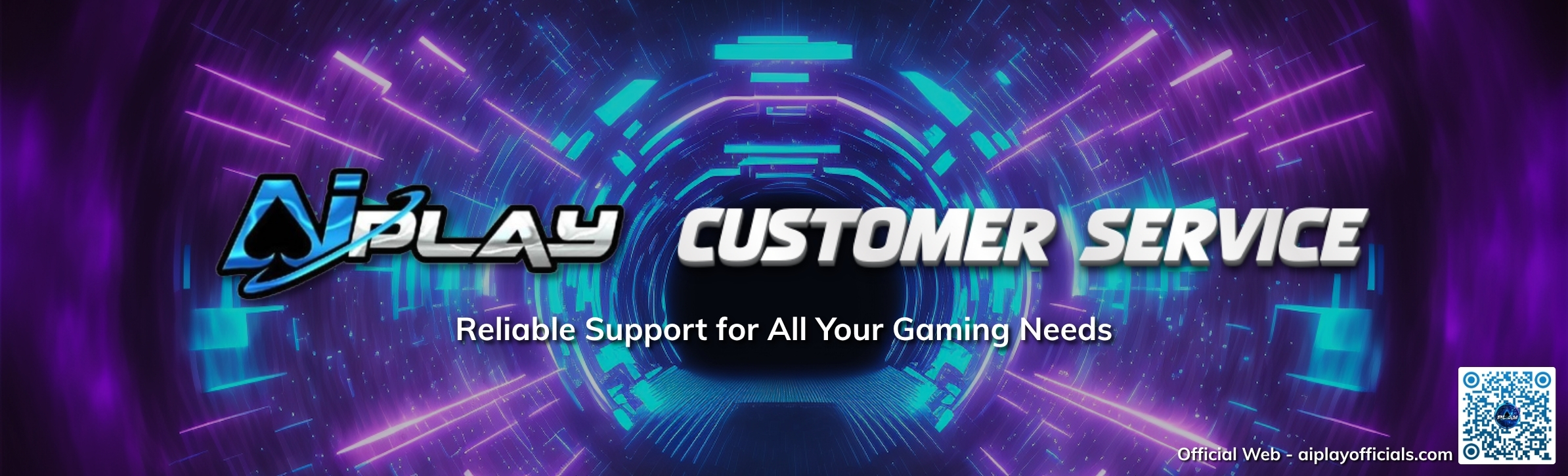 Aiplay customer service banner | Aiplay contact us banner | MDIyOTI4 - AiPlay Official Free Credit